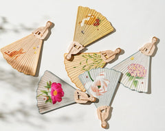 Hanbok Folding Fan – Elegance in Tradition