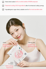 derDM PDRN CICA Ampoule Mask (5 sheets)